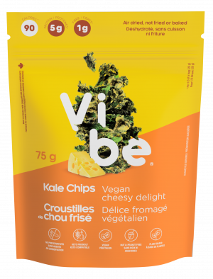 Chips de kale saveur fromage végane | Vibe Foods